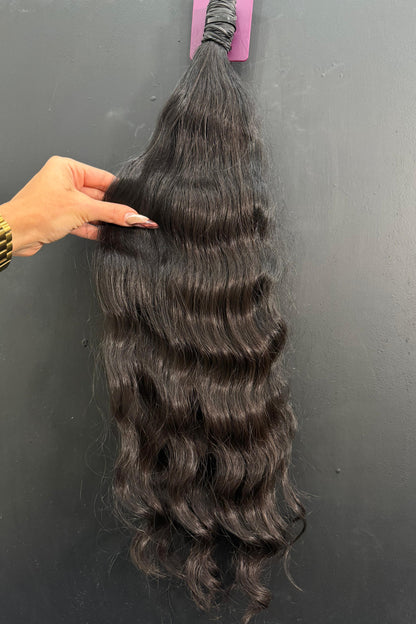 VIRGIN SLAVIC DEEP WAVE/CURLY 62cm : 180g
