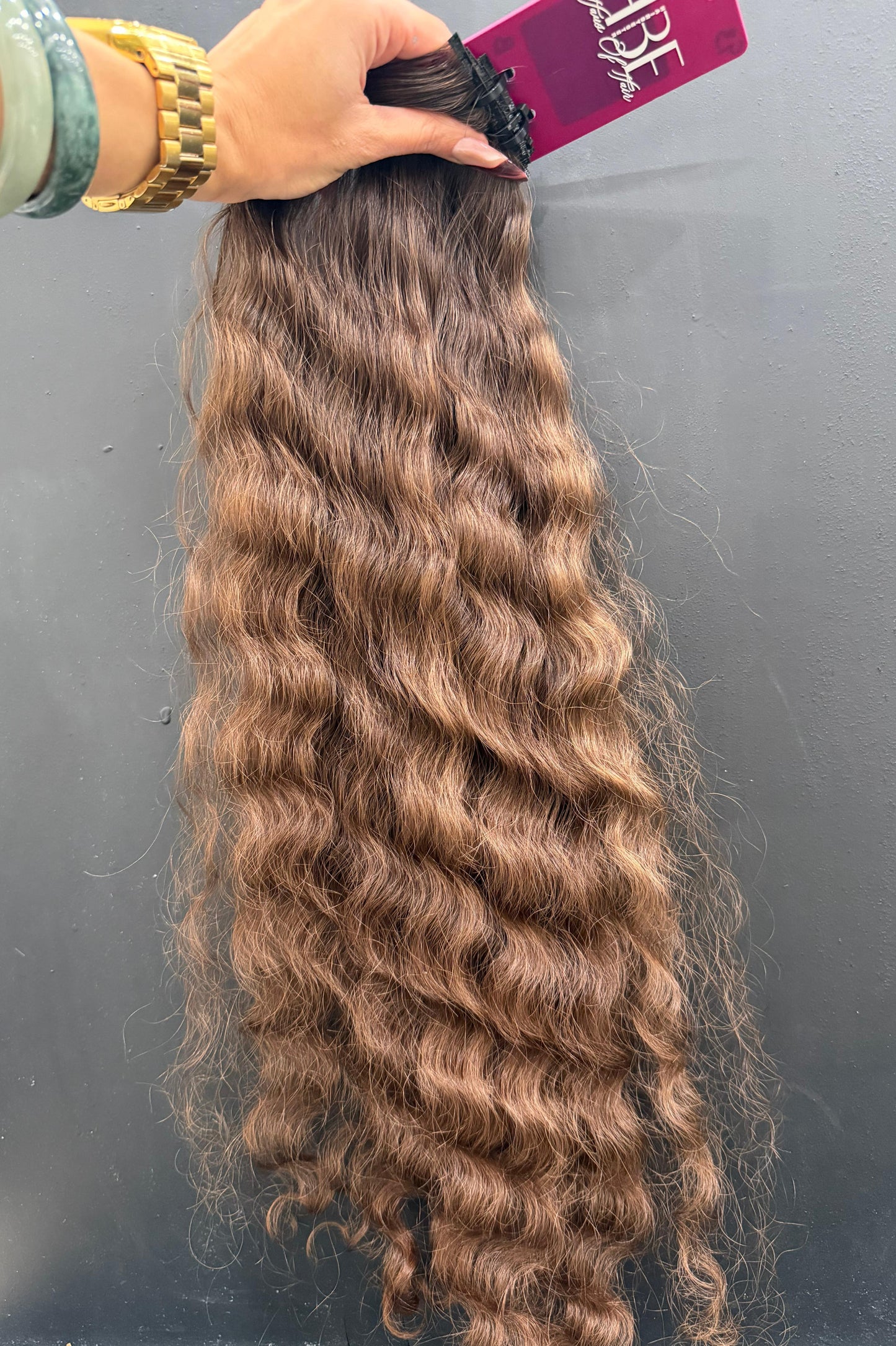 VIRGIN SLAVIC CURLY 59cm : 56g