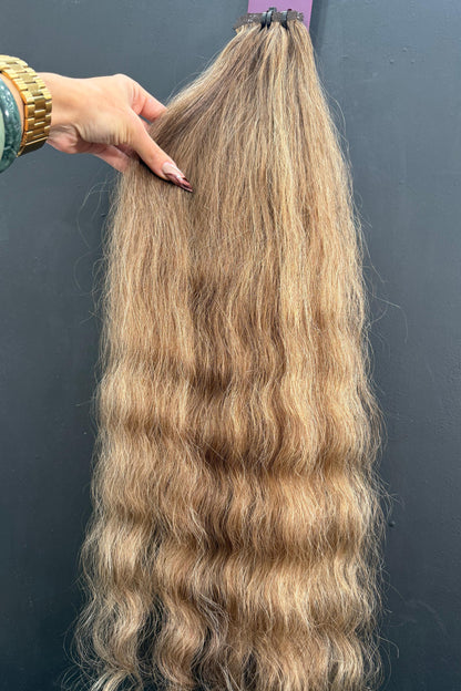 COLORED SLAVIC MIX BLEND WAVY 63cm : 75g