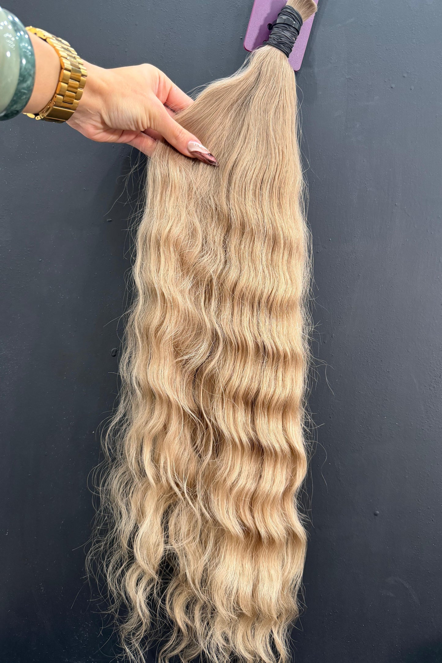 COLORED SLAVIC WAVY 65cm : 143g