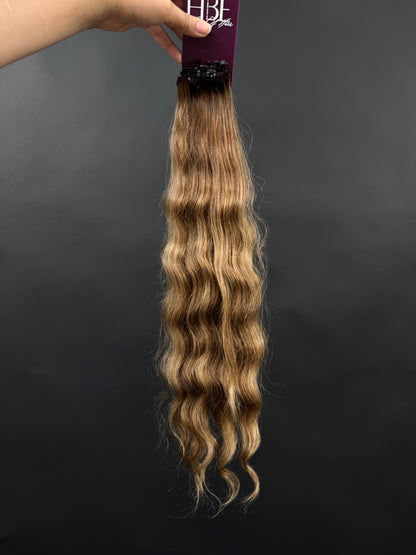 PRE-BONDED COLORED SLAVIC DEEP WAVE 47cm : 62g