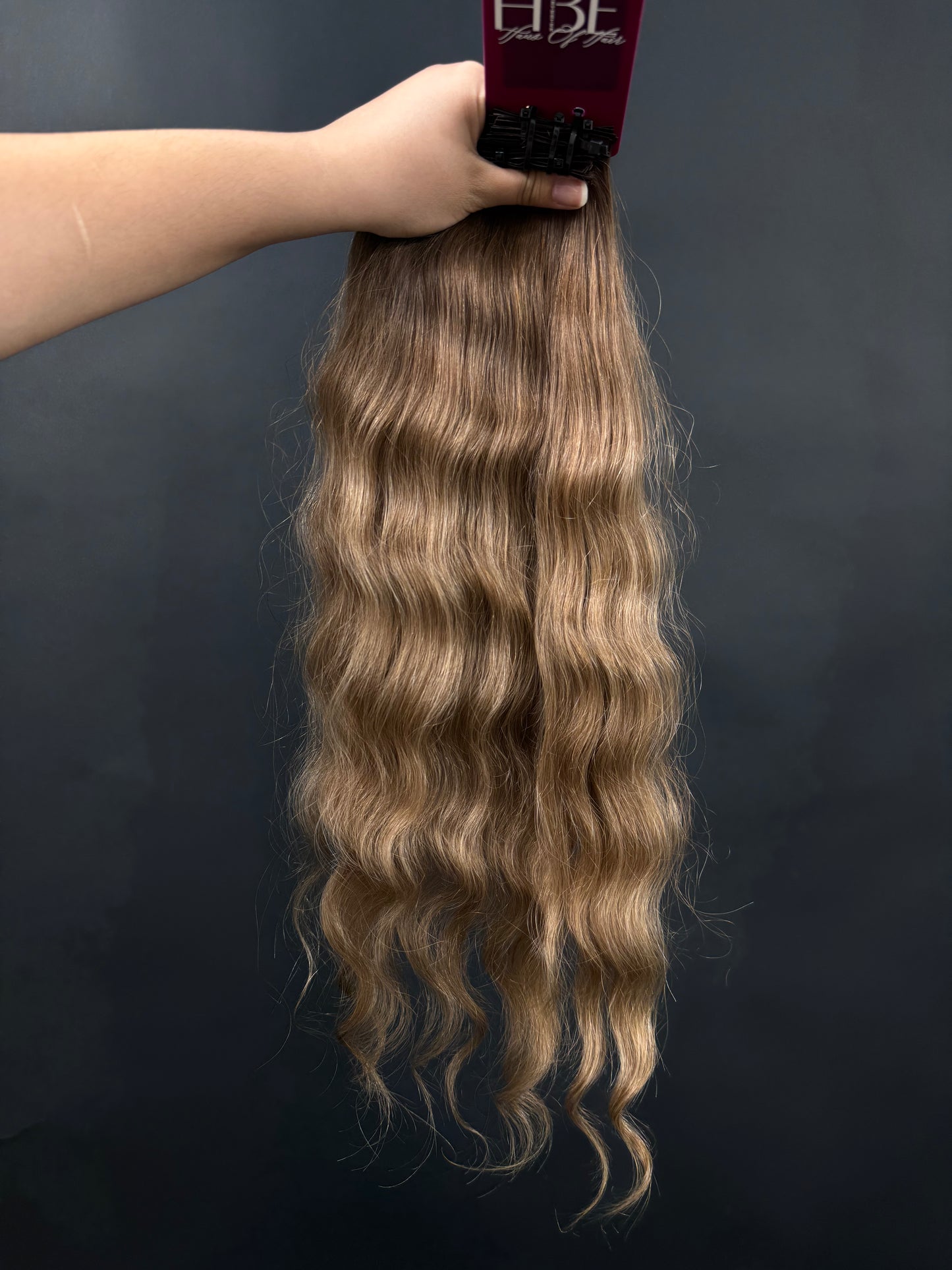 PRE-BONDED COLORED SLAVIC DEEP WAVE 47cm : 62g
