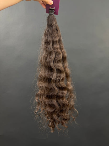 BULK VIRGIN SLAVIC CURLY 58cm : 127g