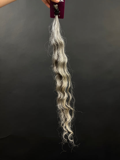 BULK VIRGIN SLAVIC CURLY 58cm : 34g