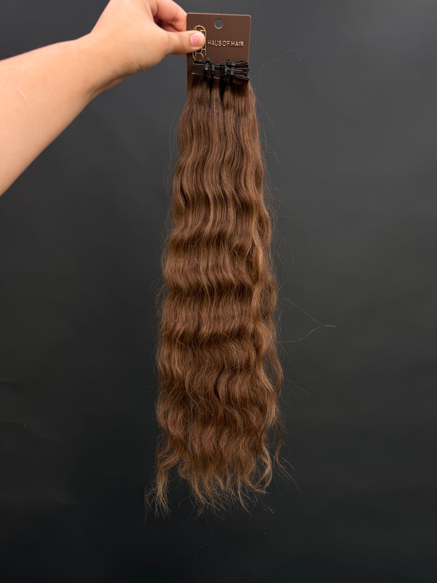 PRE-BONDED COLORED SLAVIC WAVY 43cm : 77g