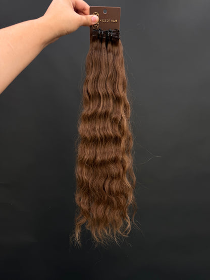 PRE-BONDED COLORED SLAVIC WAVY 43cm : 77g