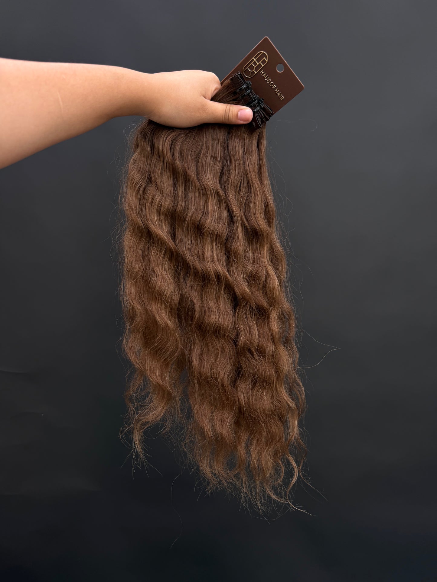 PRE-BONDED COLORED SLAVIC WAVY 43cm : 77g