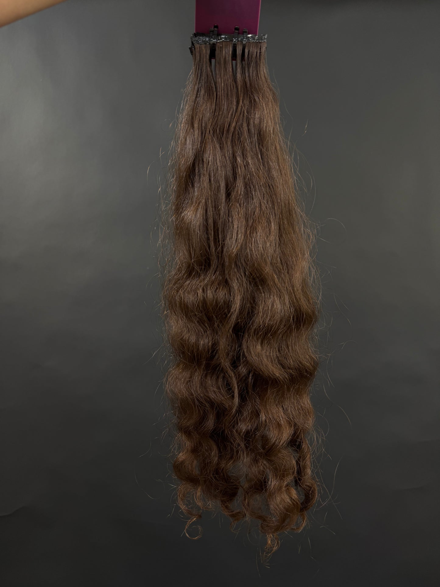PRE-BONDED VIRGIN SLAVIC CURLY 46cm : 77g