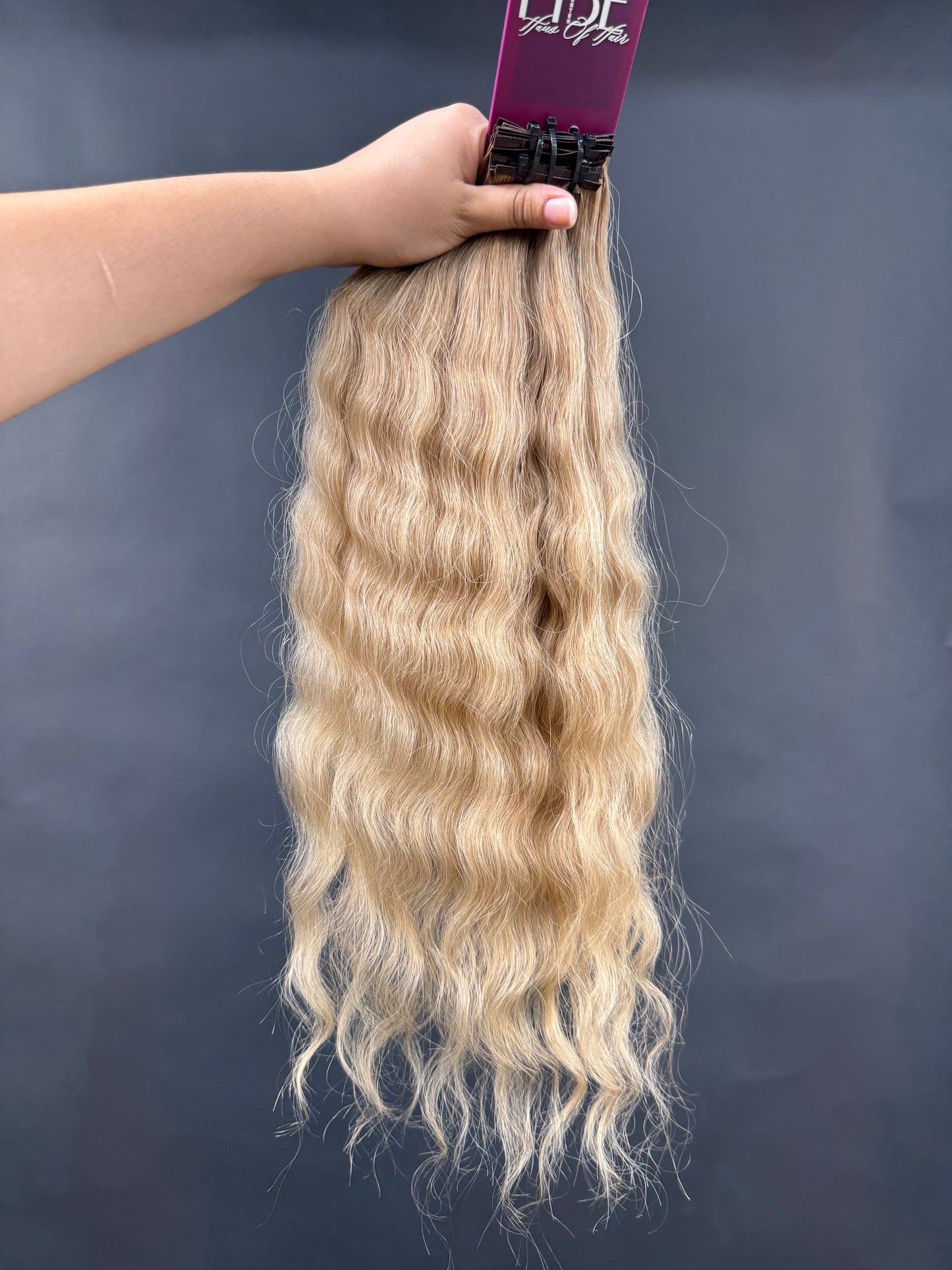 PRE-BONDED COLORED SLAVIC WAVY 47cm : 52g