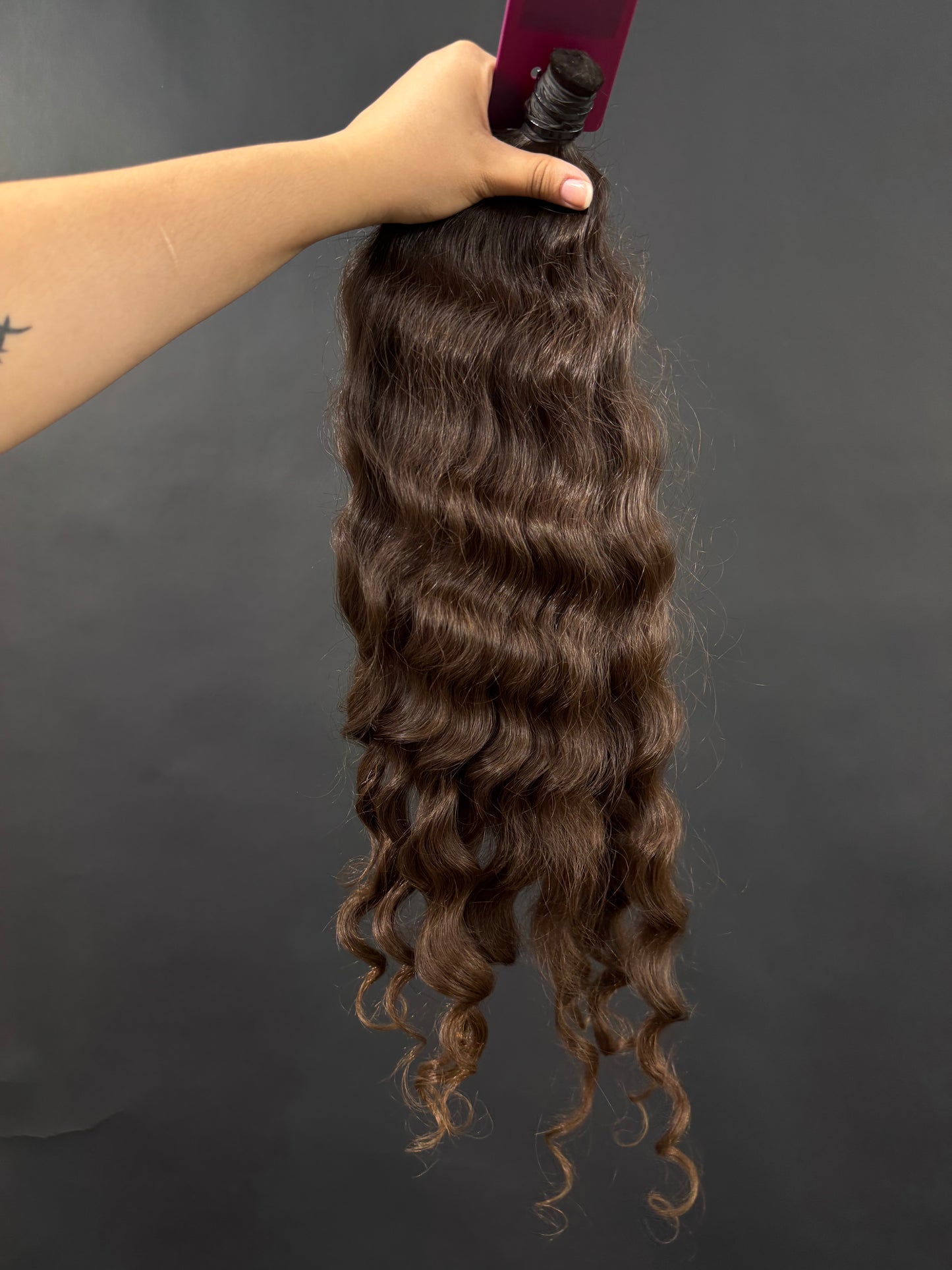 BULK VIRGIN SLAVIC CURLY 56cm : 143g