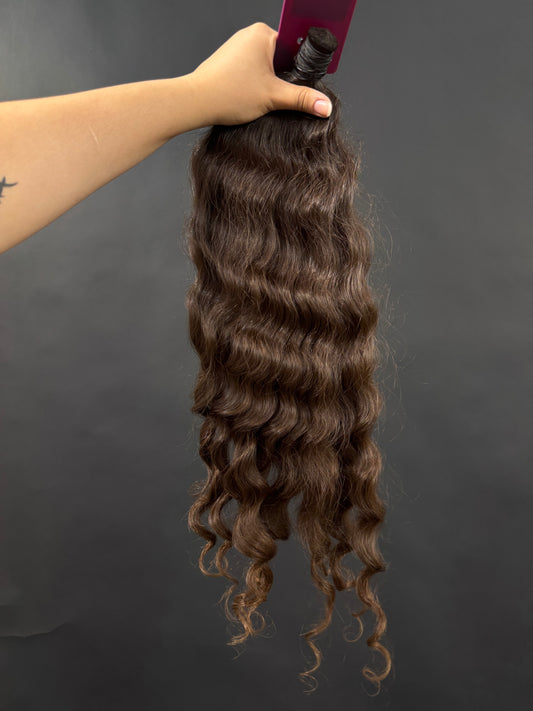 BULK VIRGIN SLAVIC CURLY 56cm : 143g