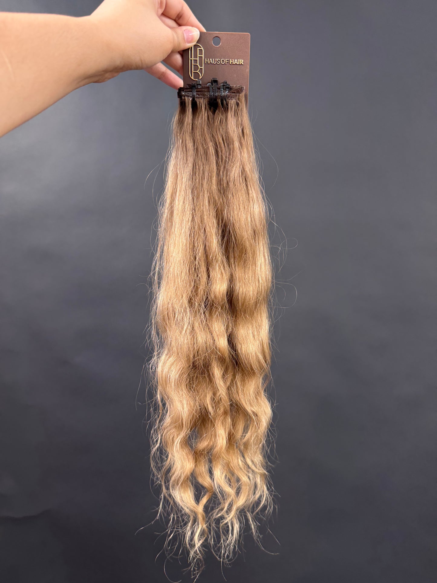 PRE-BONDED COLORED SLAVIC SLIGHT WAVE 42cm : 55g