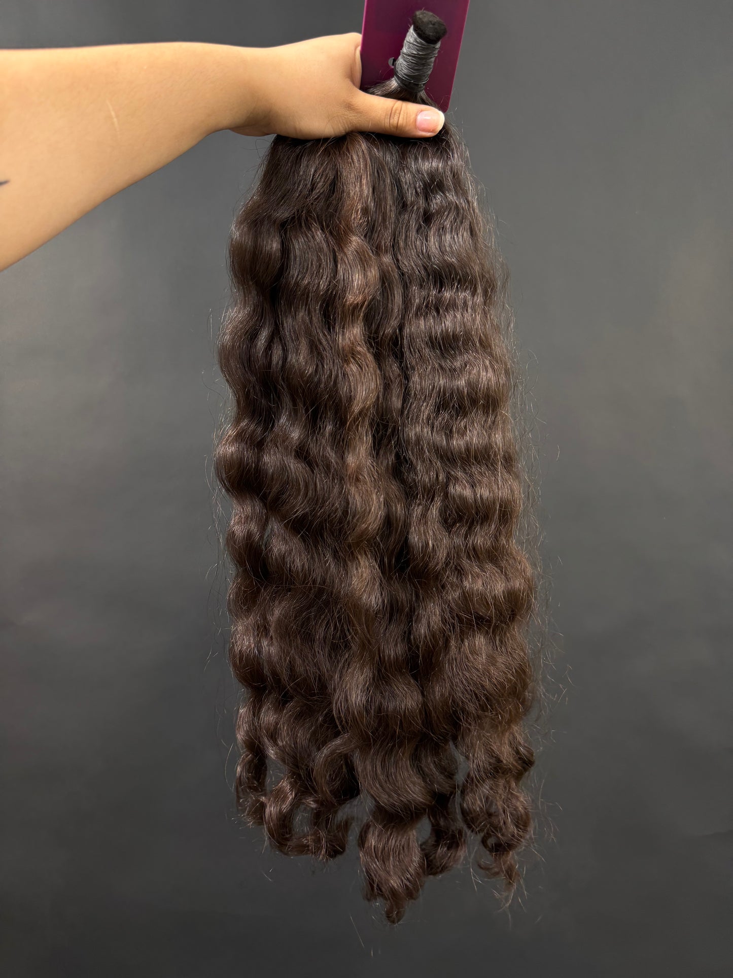 BULK VIRGIN SLAVIC CURLY 55cm : 107g