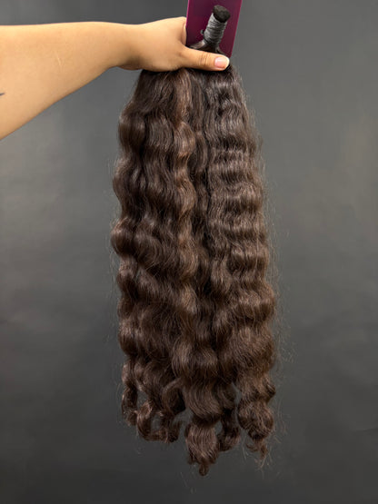 BULK VIRGIN SLAVIC CURLY 55cm : 107g