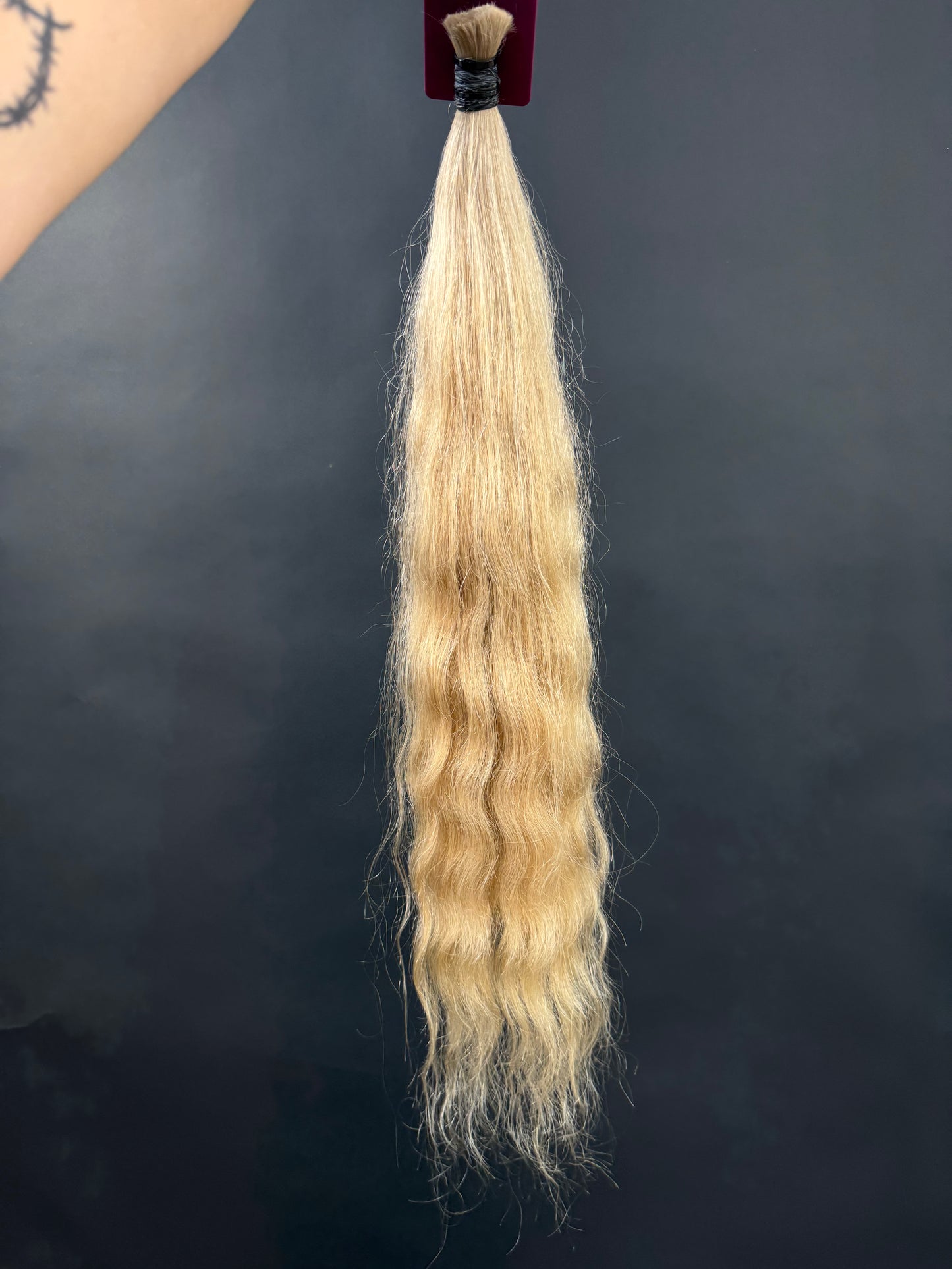 BULK COLORED SLAVIC WAVY 66cm : 150g