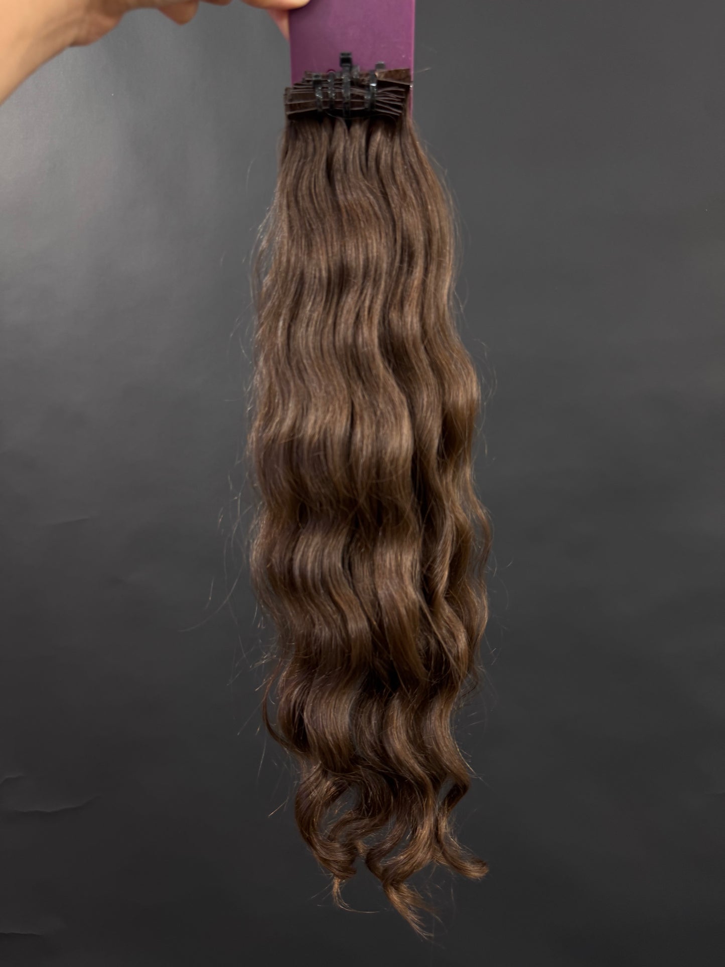 PRE BONDED STRIPS VIRGIN SLAVIC WAVY 43cm : 66g