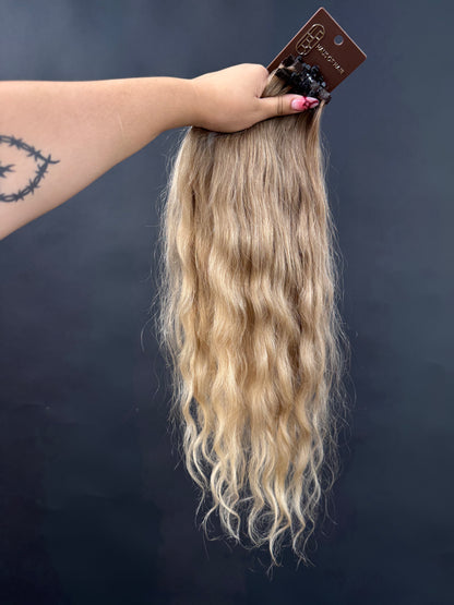 PRE-BONDED COLORED SLAVIC SOFT WAVE 51cm : 67g