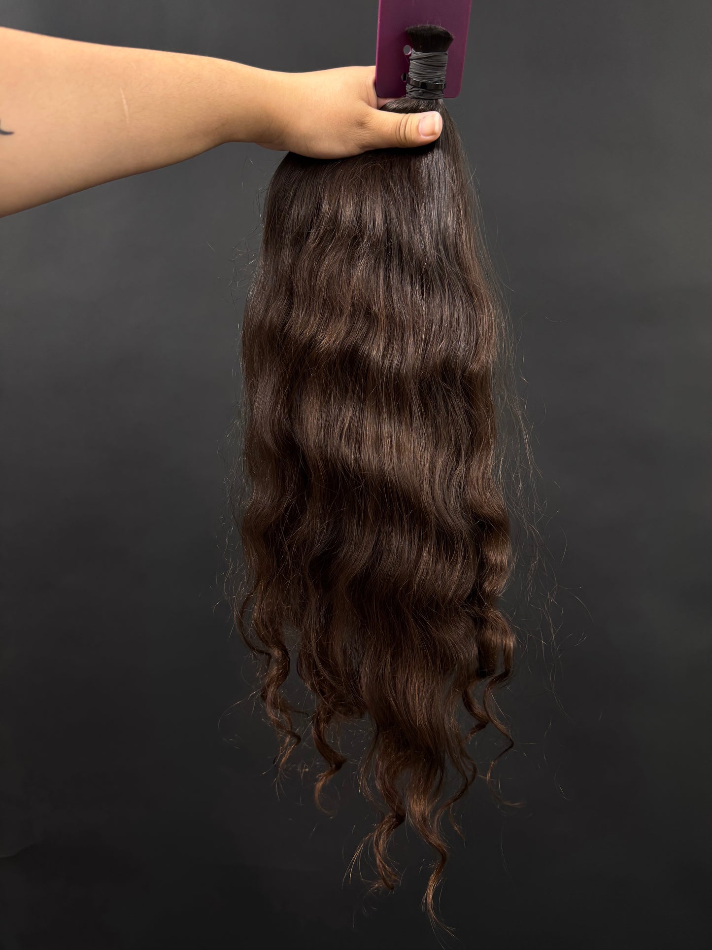 BULK VIRGIN SLAVIC WAVY 53cm : 120g