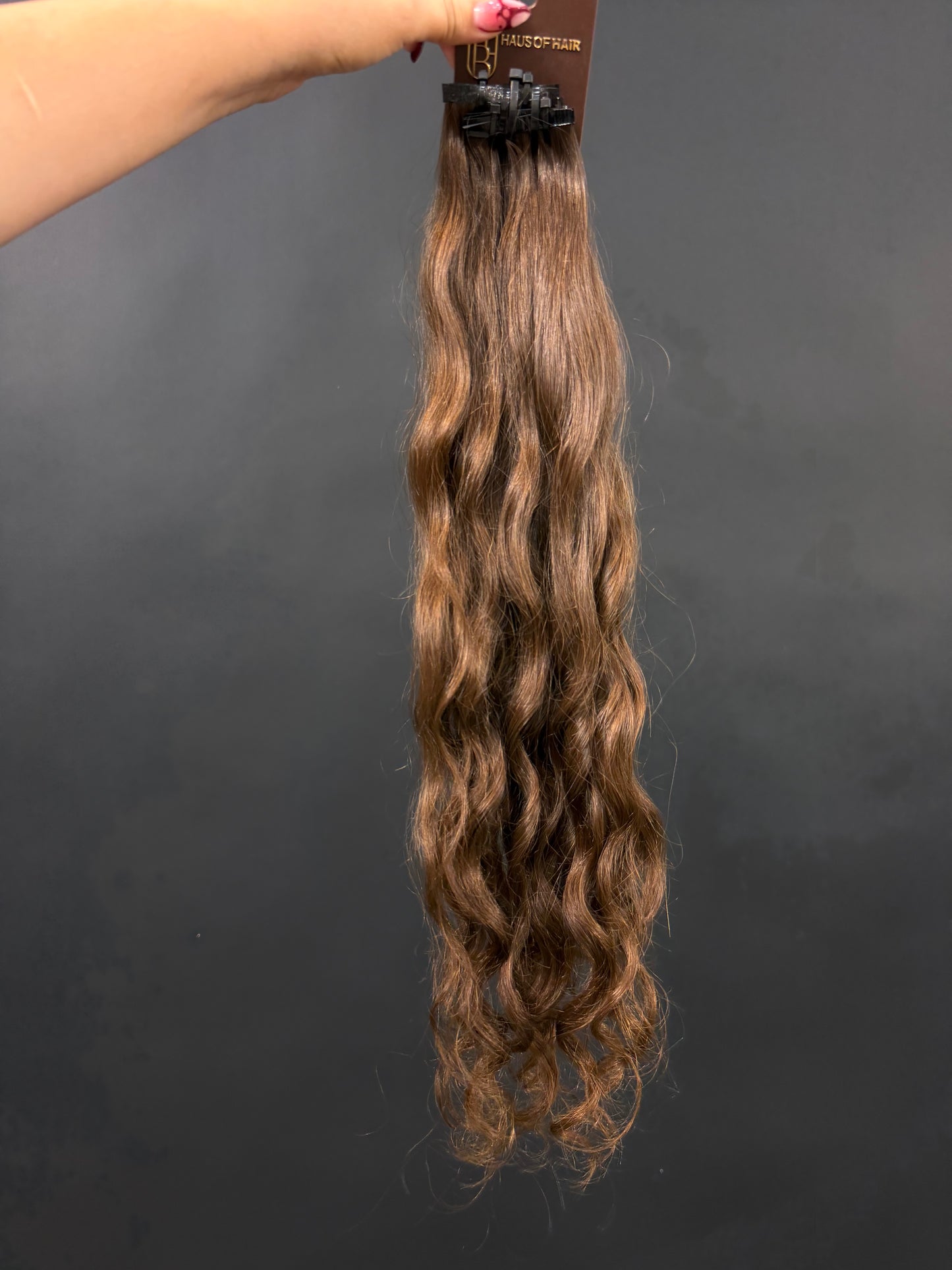 PRE-BONDED VIRGIN SLAVIC CURLY 47cm : 76g