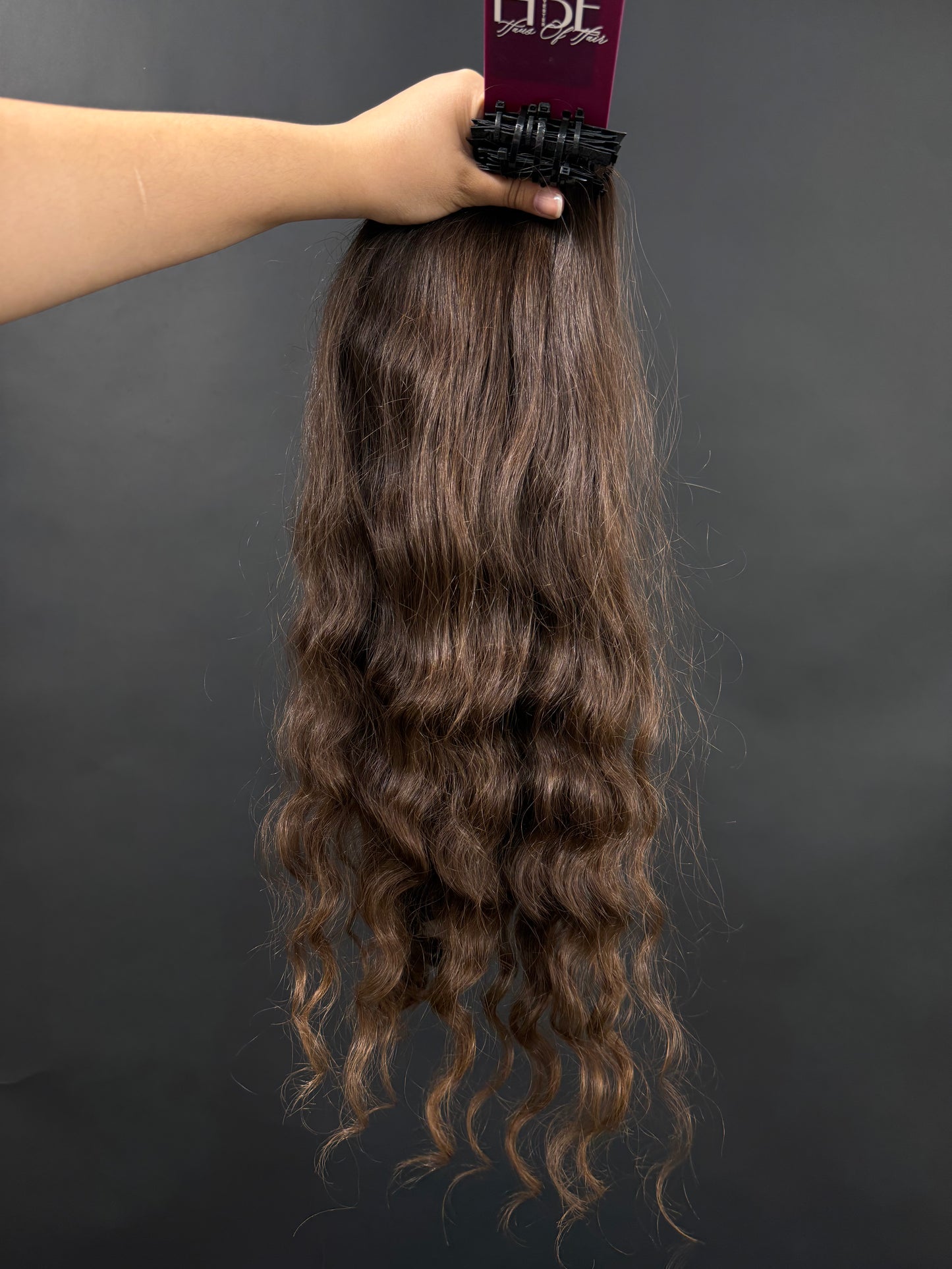 PRE-BONDED VIRGIN SLAVIC CURLY 53cm : 104g