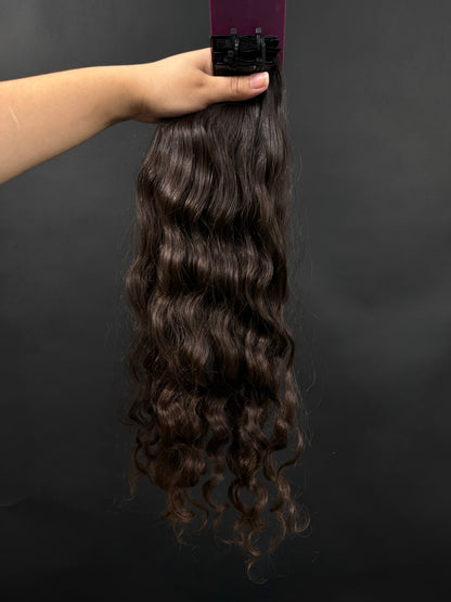 PRE-BONDED VIRGIN SLAVIC CURLY 45cm : 64g
