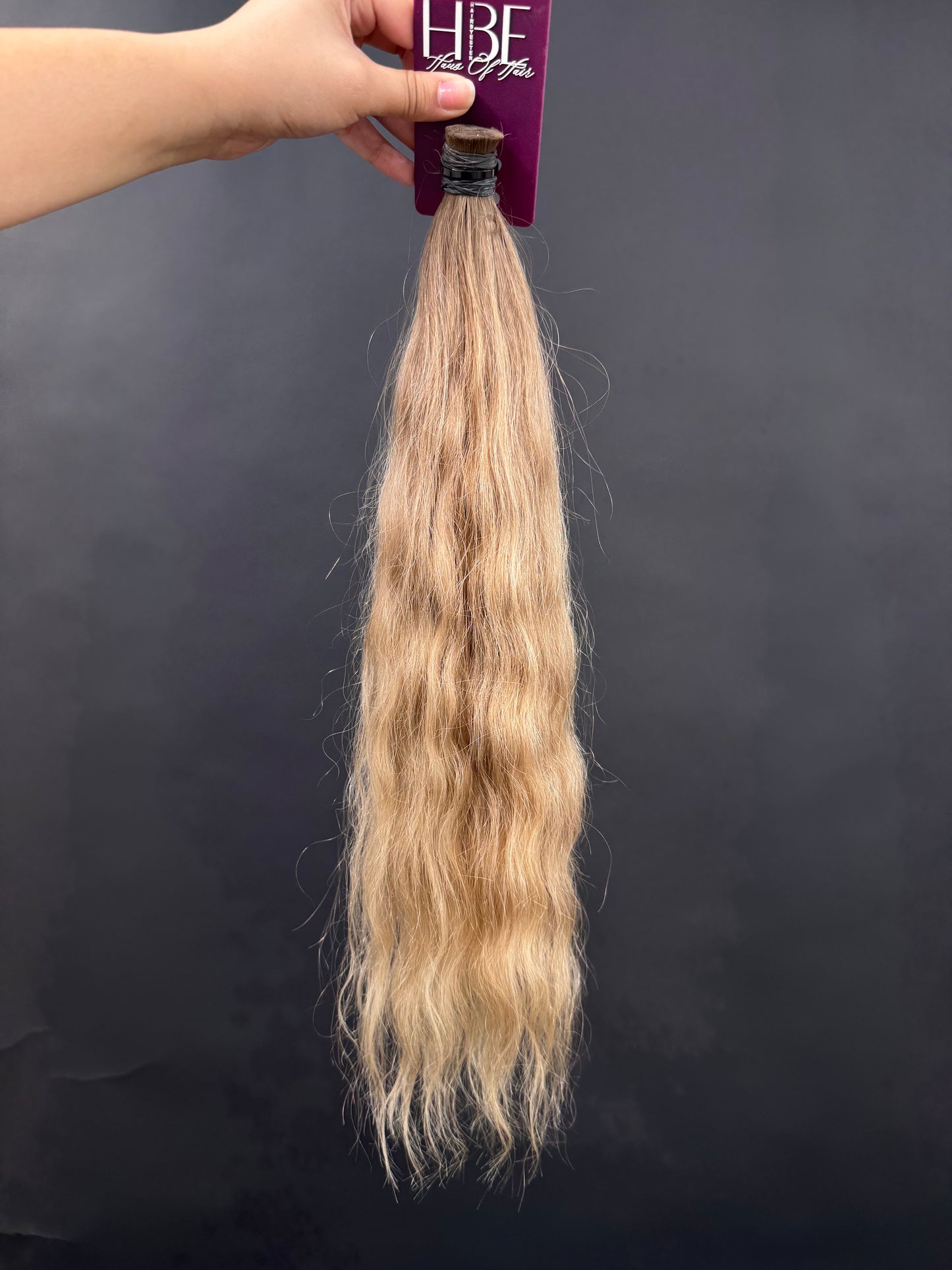 BULK COLORED SLAVIC SLIGHT WAVE 50cm : 116g