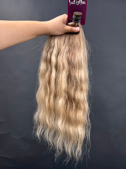 BULK COLORED SLAVIC SLIGHT WAVE 50cm : 116g