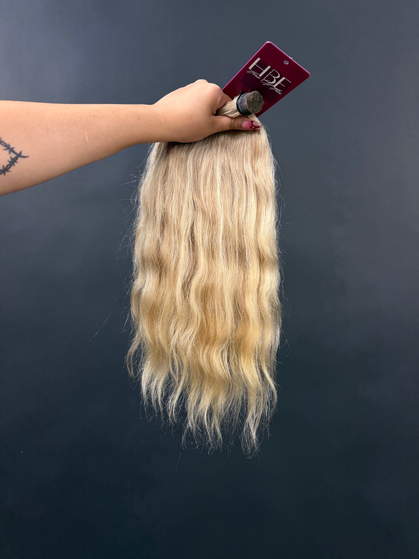 BULK COLORED SLAVIC LOOSE WAVE 46cm : 110g