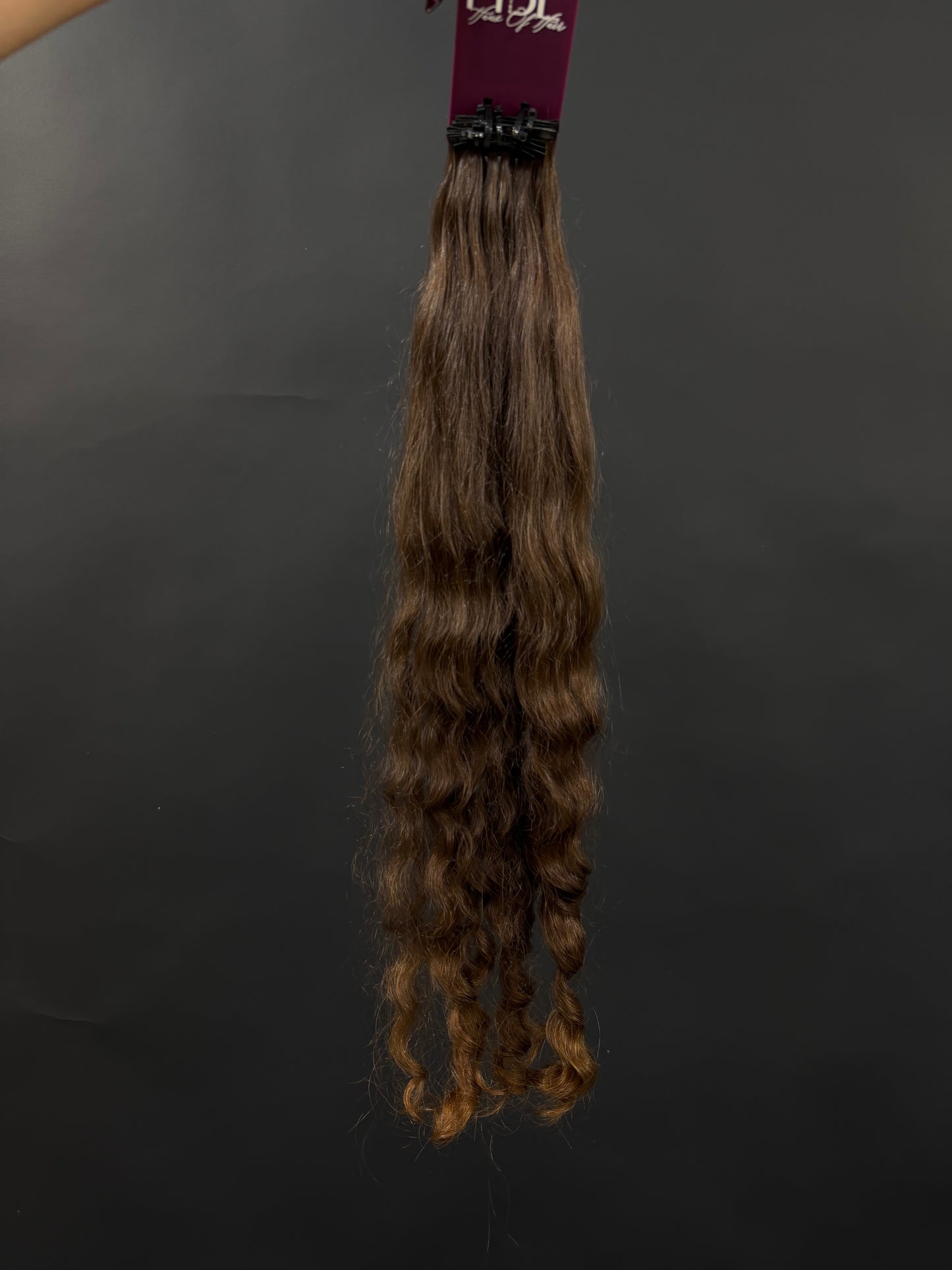 PRE-BONDED VIRGIN SLAVIC CURLY 61cm : 73g