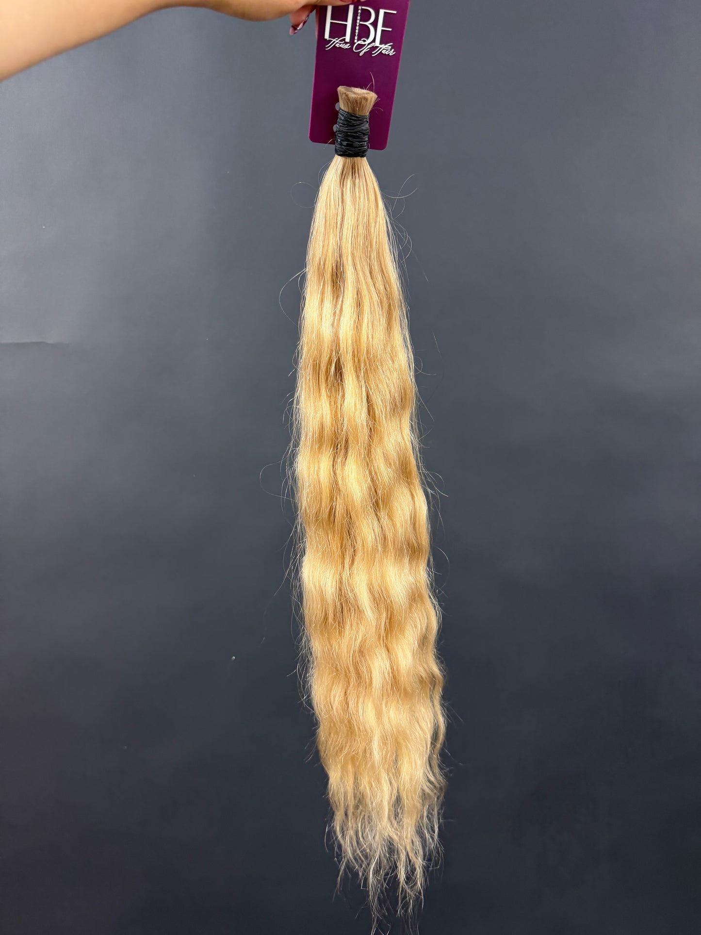 BULK COLORED SLAVIC WAVY 64cm : 136g
