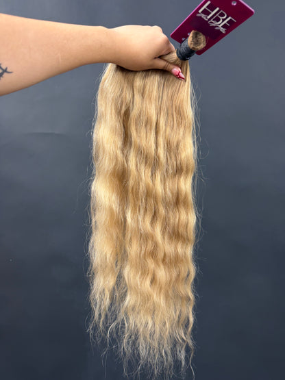 BULK COLORED SLAVIC WAVY 64cm : 136g