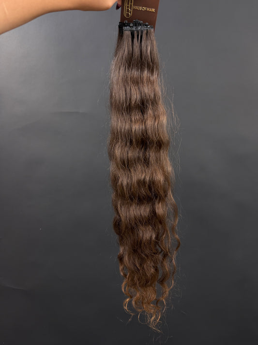 PRE-BONDED VIRGIN SLAVIC WAVY 54cm : 77g