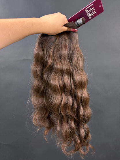 BULK VIRGIN SLAVIC WAVY 55cm : 123g
