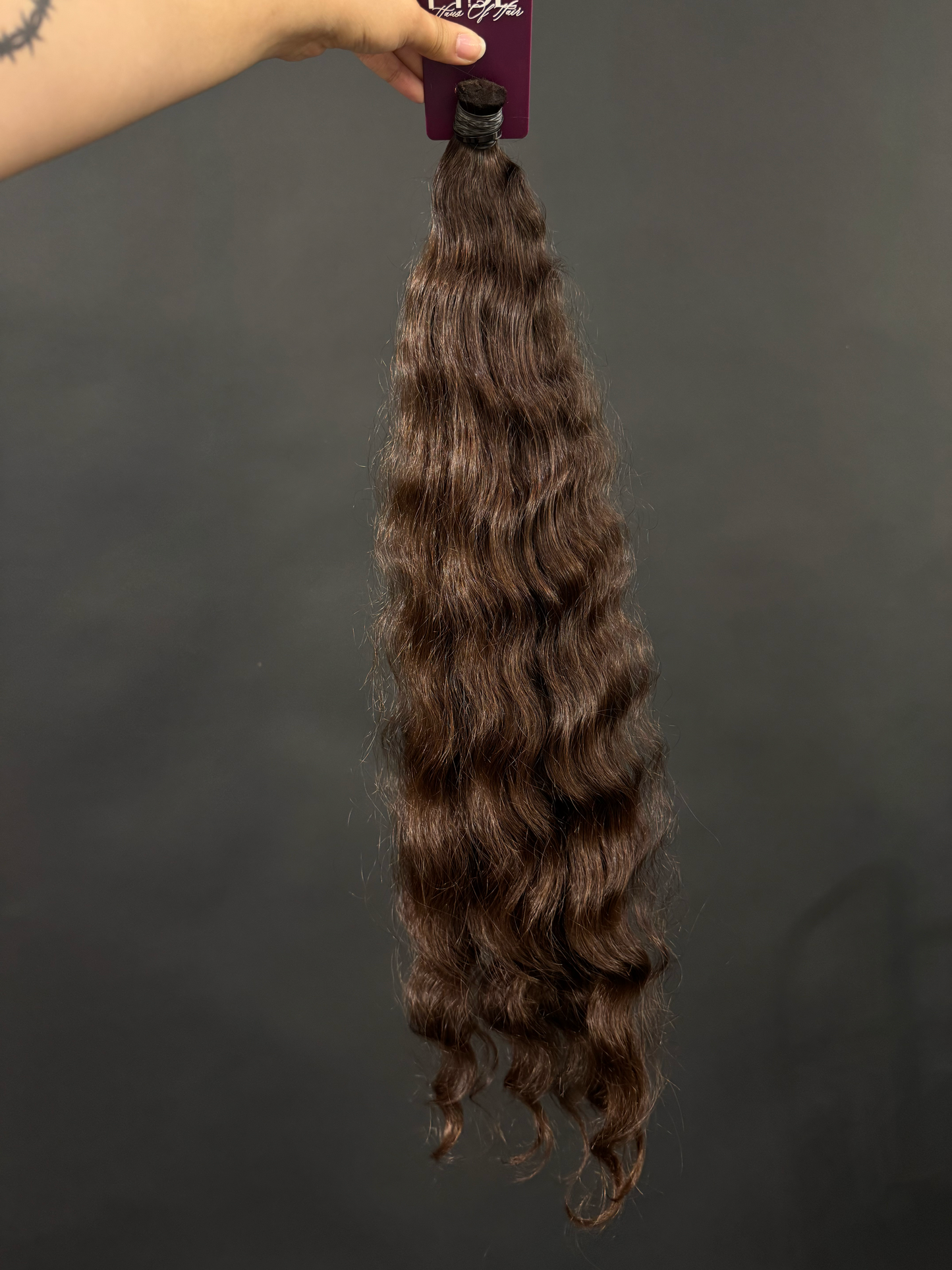 BULK VIRGIN SLAVIC CURLY 64cm : 138g