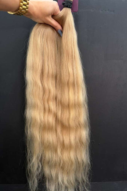BULK COLORED SLAVIC NATURAL BODY WAVE 65cm : 130g