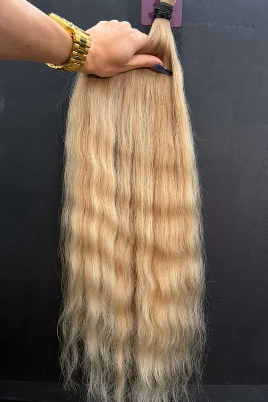 BULK COLORED SLAVIC NATURAL BODY WAVE 65cm : 130g