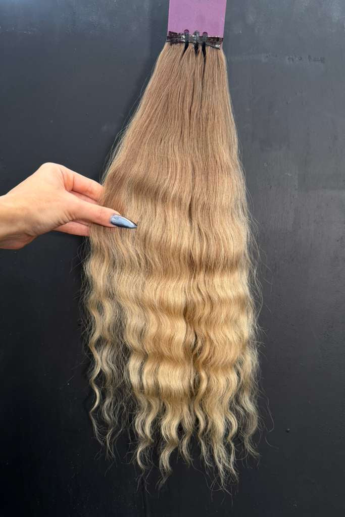PRE-BONDED COLORED SLAVIC DEEP WAVE 47cm : 48g