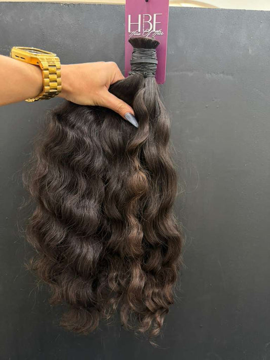 BULK VIRGIN SLAVIC DEEP WAVE CURLY 47cm : 182g
