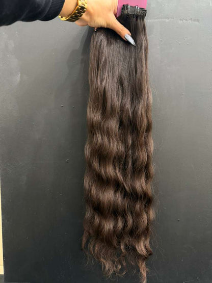 PRE-BONDED VIRGIN SLAVIC DEEP WAVE CURLY 60cm : 60g