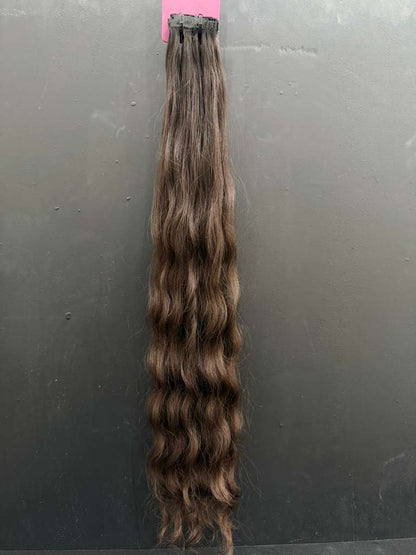 PRE-BONDED VIRGIN SLAVIC DEEP WAVE CURLY 60cm : 60g