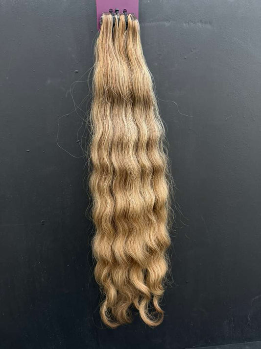 PRE-BONDED COLORED SLAVIC DEEP WAVE CURLY 53cm : 57g