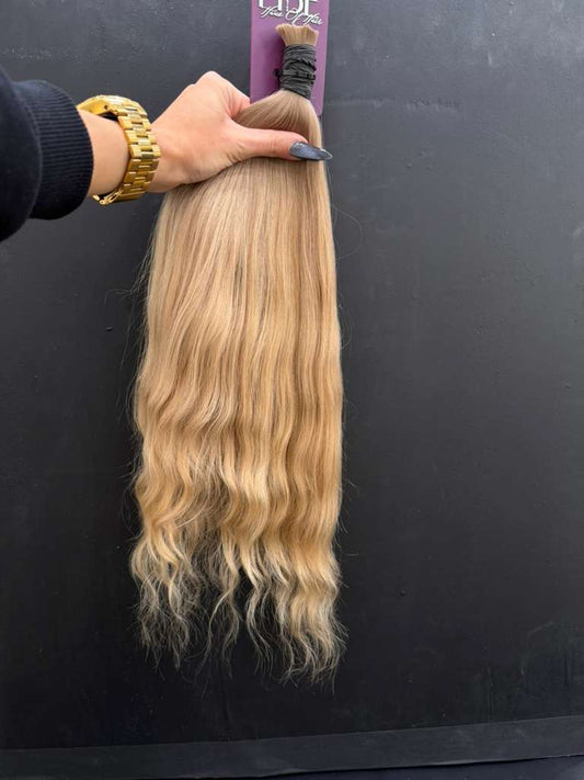 BULK COLORED SLAVIC NATURAL SLIGHT BODY WAVE 54cm : 130g