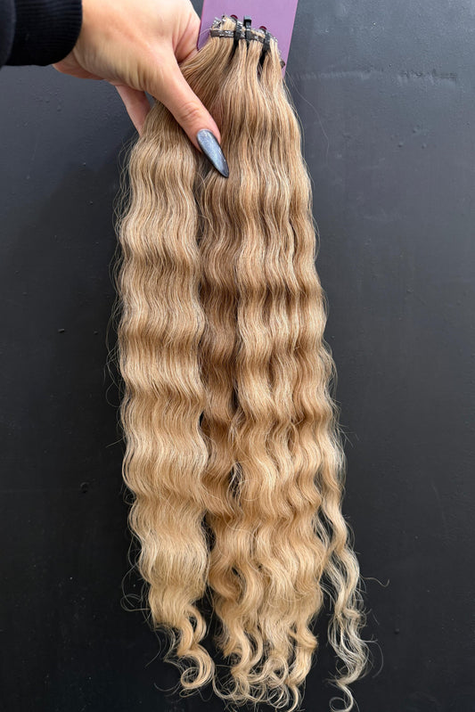PRE-BONDED COLORED SLAVIC CURLY 48cm : 42g