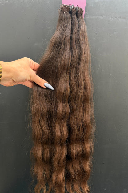 PRE-BONDED VIRGIN SLAVIC DEEP WAVE CURLY 58cm : 59g