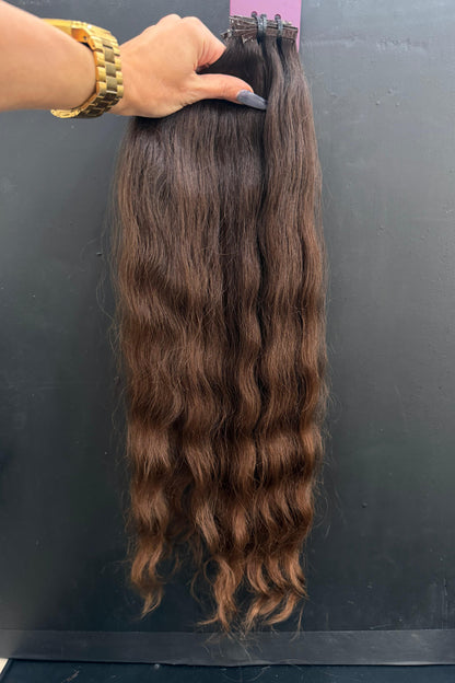 PRE-BONDED VIRGIN SLAVIC DEEP WAVE CURLY 58cm : 59g