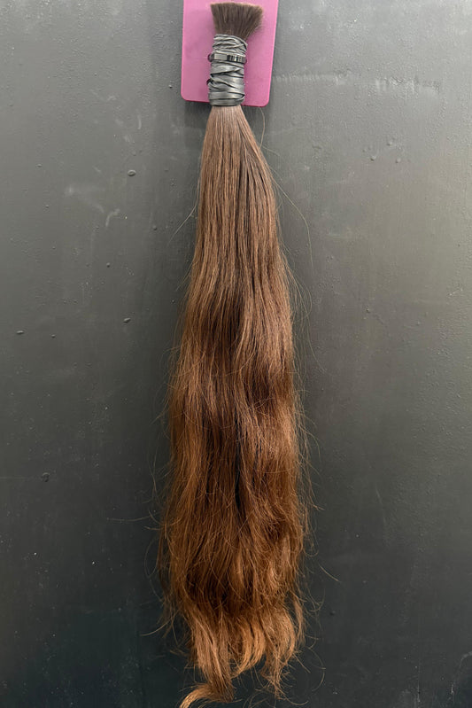 BULK VIRGIN SLAVIC STRAIGHT SLIGHT WAVE 54cm : 112g