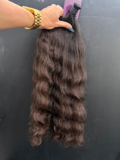 BULK VIRGIN SLAVIC CURLY 51cm : 125g