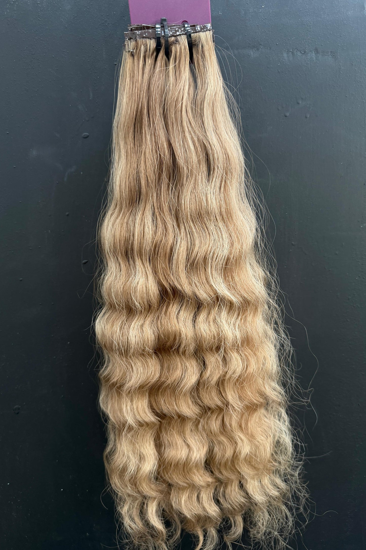 PRE-BONDED COLORED SLAVIC CURLY 46cm : 72g