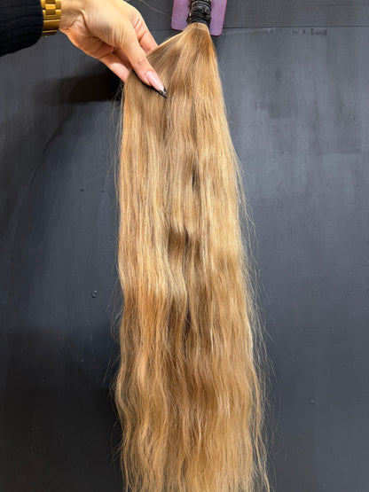 BULK COLORED SLAVIC SLIGHT WAVE 60cm : 139g