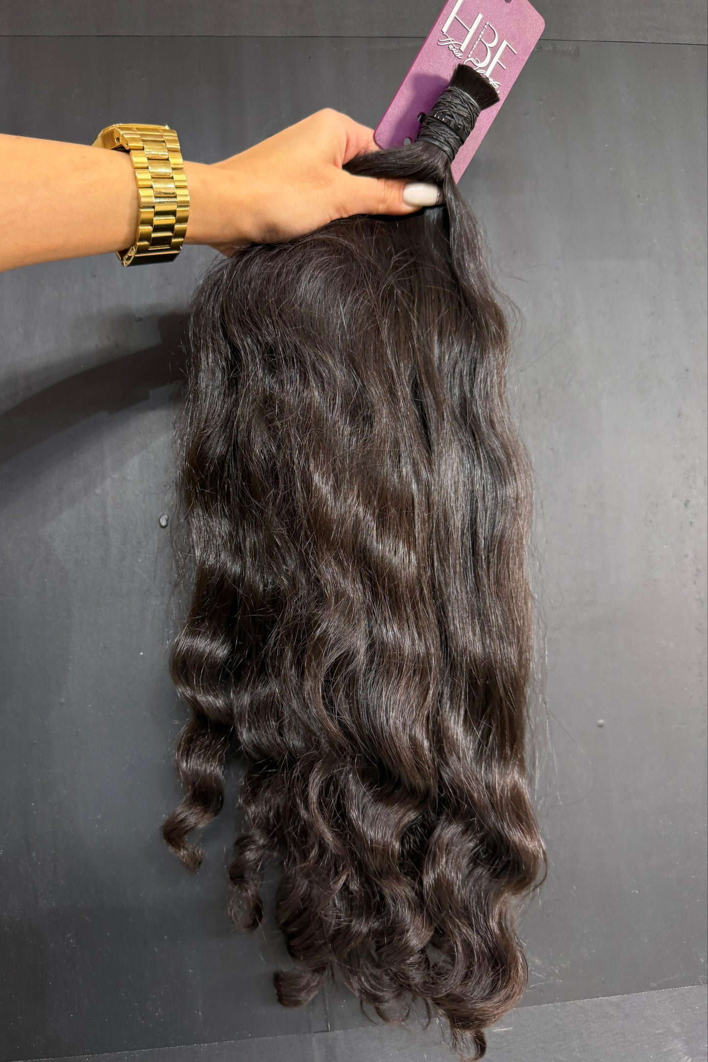 BULK VIRGIN SLAVIC CURLY 54cm : 136g